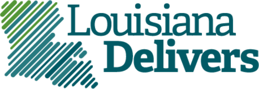 Louisiana Delivers Logo